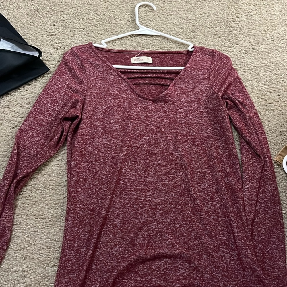 Womens hollister long sleeve